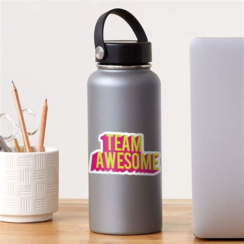 Team Awesome Sticker For Sale By Mehmetemin Redbubble