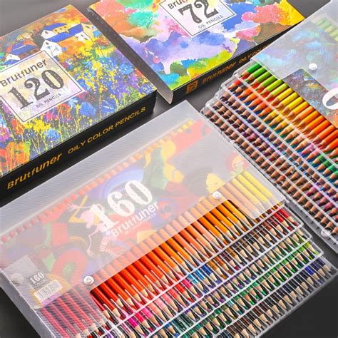 Andstal 4872120160 Colors Professional Color Pencil Set Oil