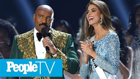 Steve Harvey Appears To Mix Up Miss Universe Contestants Again Quit Doing This To Me