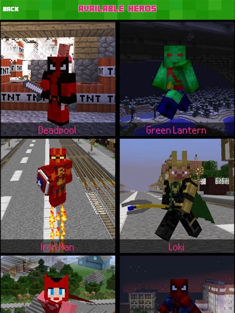 Superhero Mod Heroes Mods For Minecraft Game Pc Apppicker
