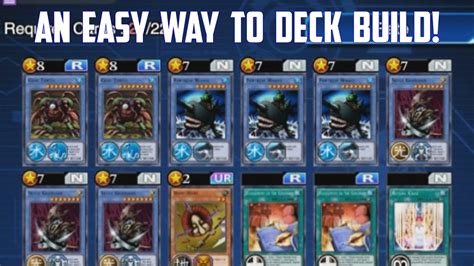 How To Make A Good Deck Yu Gi Oh Duel Links Youtube