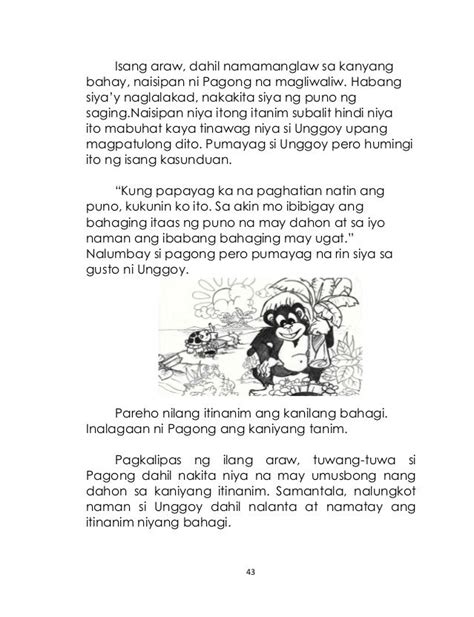 Maikling Kwentong Pambata Tagalog Story Maikling Kwentong