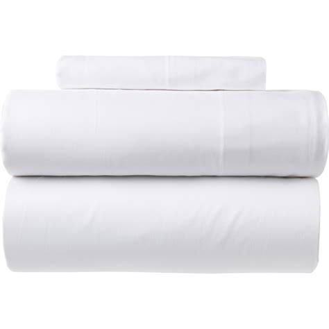 Habitat 500 Tc Organic Cotton Sheet Set Twin White Save 61