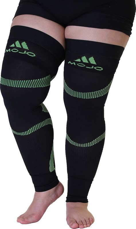 3xl mojo compression stockings circulation leg 20 30mmhg thigh hi leg sleeve with