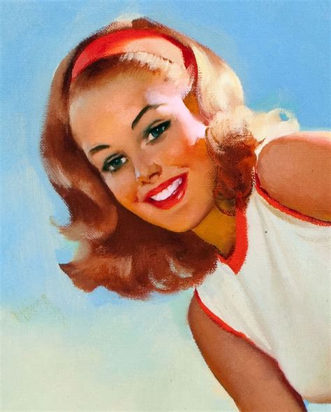 Gil Elvgren Pin Up Models Photos And Art Before And A