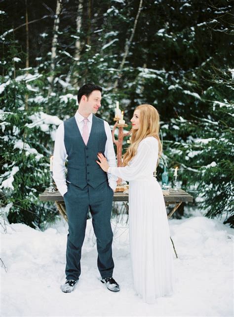 Narnia Inspired Winter Wedding Narnia Wedding Inspiration