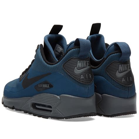 Nike Air Max 90 Mid Winter Squadron Blue And Black End Au