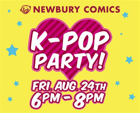 Newbury Comics K Pop Party