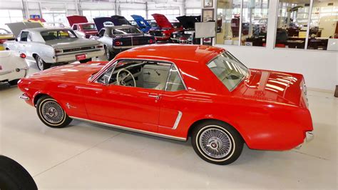 1965 Ford Mustang 95107 Miles Orange 2 Door Hard Top 289 Automatic
