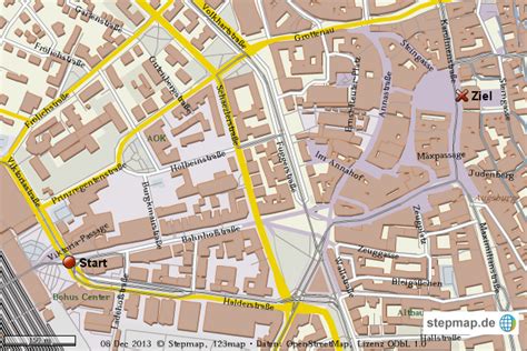 Stepmap Stadtplan Augsburg Landkarte Für Welt