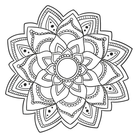 Mandalas para colorear Más dibujos de Mandalas PDF