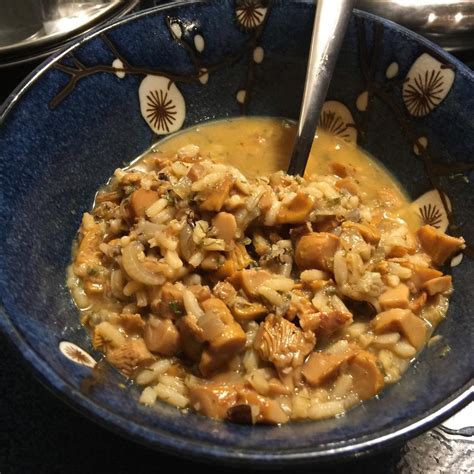 Chanterelle Mushroom And Wild Rice Soup Recipe Allrecipes