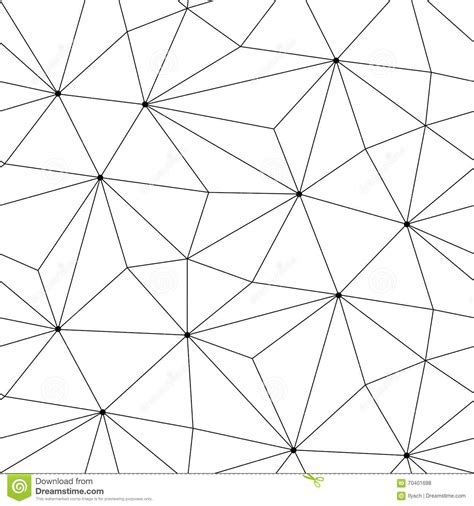 Geometric Triangle Seamless Graphic Pattern Stock Illustration