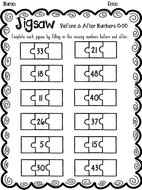 Numbers Before After And Between 0 100 Worksheet Pack Distance