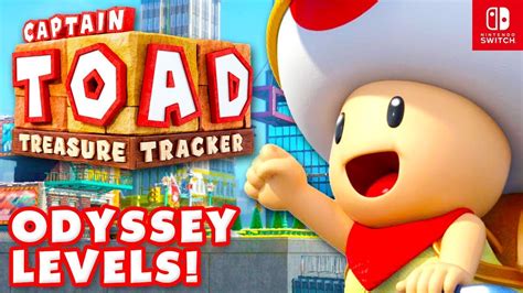 Nintendo Switch Super Mario Odyssey Captain Toad The