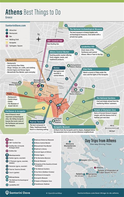 Maps Of Athens Greece Neighborhoods Attractions Airport Metro And Ferry