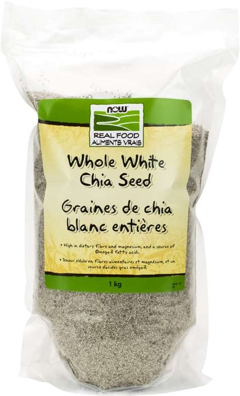 Now Whole White Chia Seeds Your Health Food Store And So Much More Old Fashion Foods