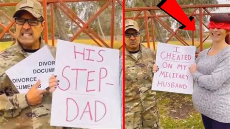Soldier Catches Pregnant Wife Cheating With Dad Cheaters Exposed Youtube