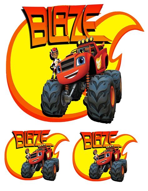 Stickers Blaze Aj And The Monsters Machines Decals And Etsy