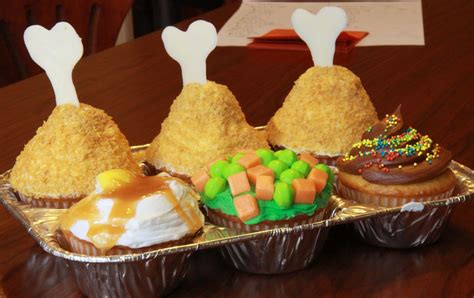 April fools food ideas from around flickr. Delectable Edibles: April Fool's Cupcakes-- Mock TV Dinner
