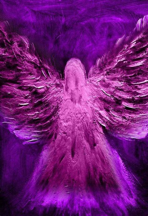 Purple Angel Light Represents Mercy And Transformation This Ray Is