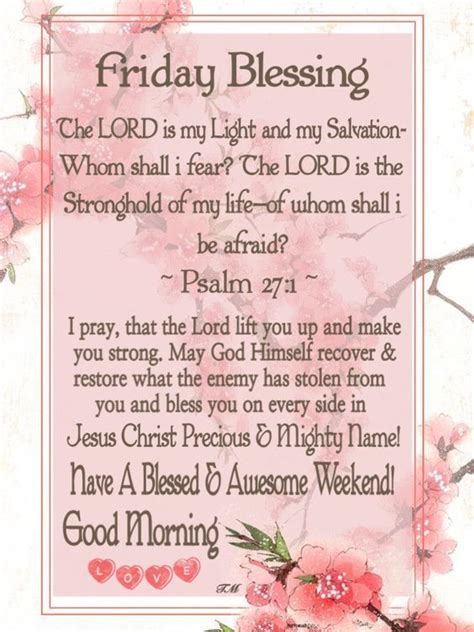 Powerful Friday Blessings And Prayers To Start Your Day