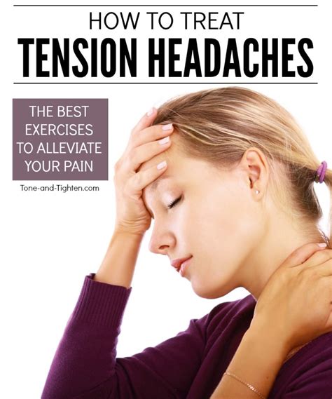 How To Treat Tension Headaches Sitetitle