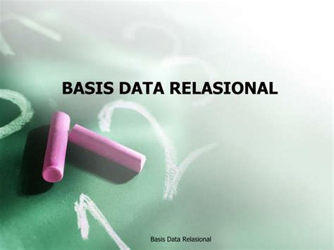 Ppt Basis Data Relasional Powerpoint Presentation Free Download Id