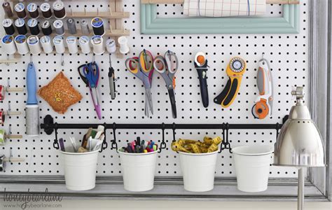Extra Large Pegboard For Craft Room Organization