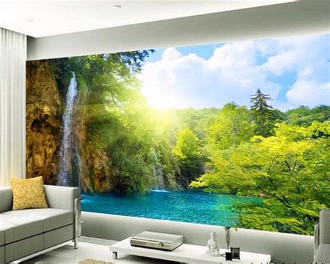 10 Nature 3d Wallpaper For Living Room Putri Wallpapers