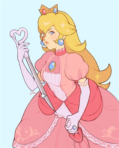 Princess Peach Super Mario Bros Image By Saporion