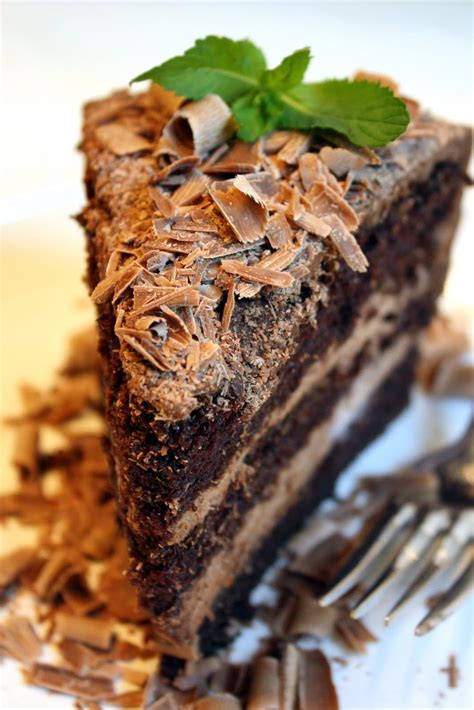 Cake is meant to be. paula deen chocolate mousse cake