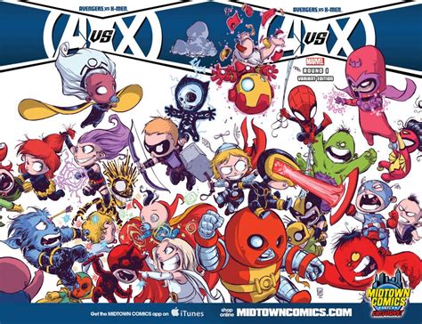 Avengers Vs X Men Midtown Comics Variant Comic Art Community