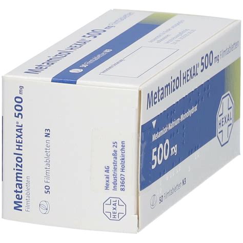 metamizol hexal  mg  st shop apothekecom