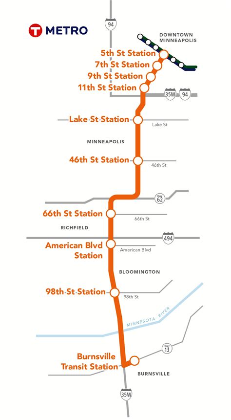 Washington Dc Metro Orange Line Map