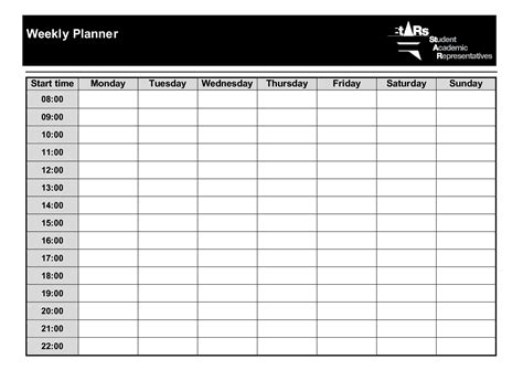 Weekly+Planner+Template+PDF | Weekly planner template, Free weekly planner templates, Weekly ...