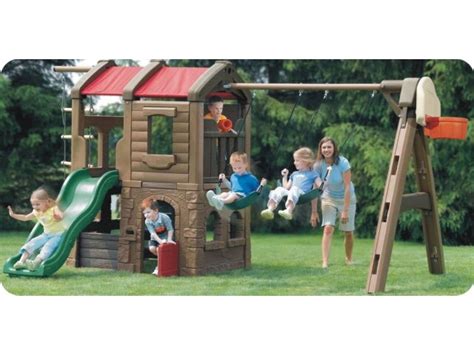 Plastic Swing Slide Sets Kids Plastic Playground Sets Kids Backyard