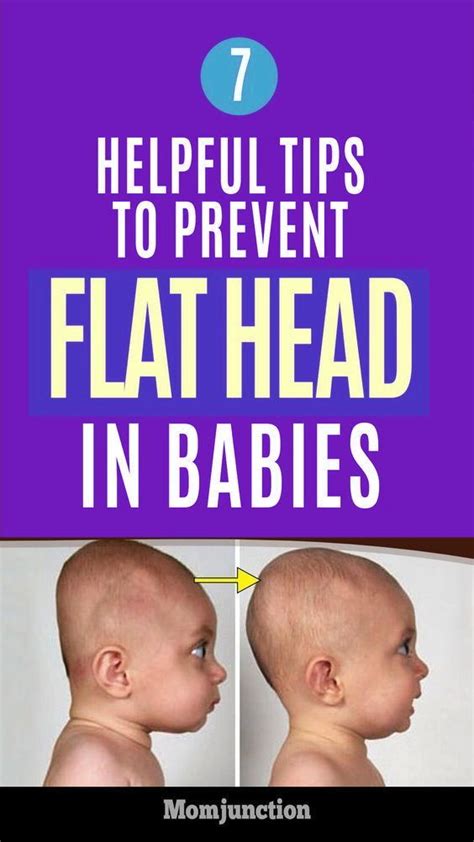 7 Helpful Tips To Prevent Flat Head In Babies Baby Care Tips Newborn