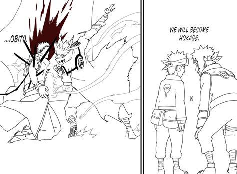 Naruto 637 We Will Become Hokage Obito By Yamegero On Deviantart