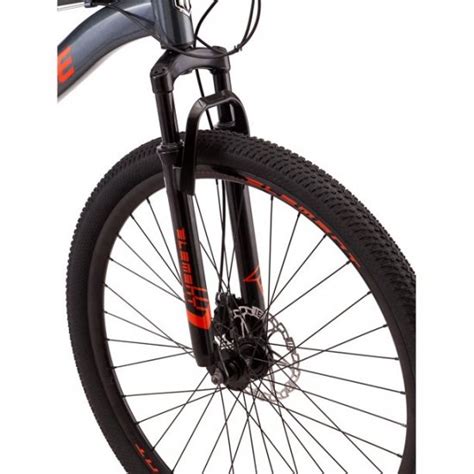 Mongoose Durham Mountain Bike 21 Speeds 29 Inch Wheels Gray Mens Style