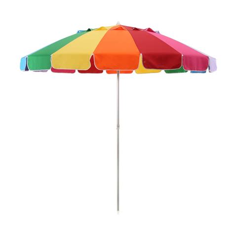 Buy Everyday Giant 8 Rainbow Beach Umbrella With Carrying Case And