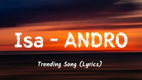 Isa Andro Lyrics Sonnaya Lunnaya Isa Song English Lyrics