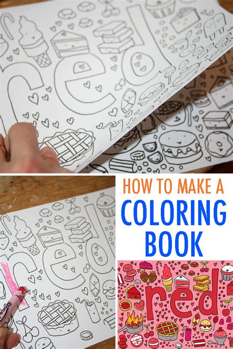 Fun For Kids And Adults How To Make Coloring Book Pages — Jessie