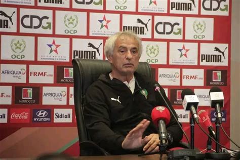 Maroc Rdc Ça Va être Un Match Compliqué Vahid Halilhodžić