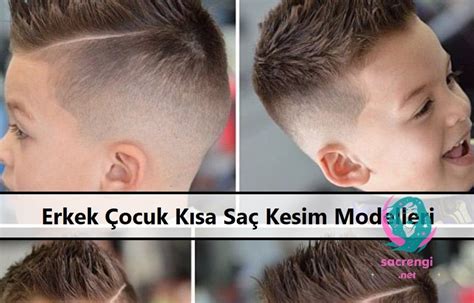 Erkek Çocuk Kısa Saç Kesim Modelleri Sacrengi net