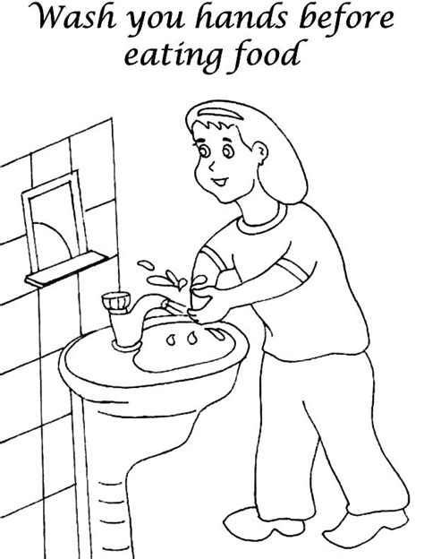 Wash your hair 12 to 24 hours before your color. Wash Hands Drawing at GetDrawings | Free download