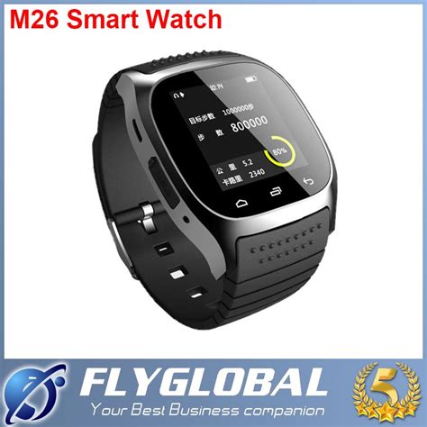 Bluetooth M26 Smart Watch With Led Display Sports Watch Pedometer Touch