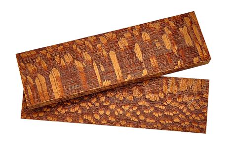 Leopard Wood Lace Wood Knife Scales Handmade Products