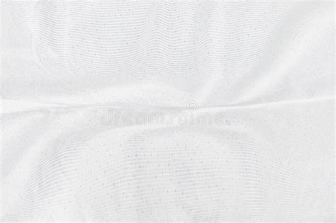 Top View Abstract White Cloth Background With Soft Waveswave And Curve