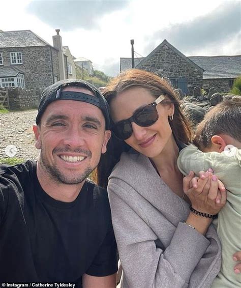Pregnant Catherine Tyldesley Shows Off Her Growing Baby Bump In